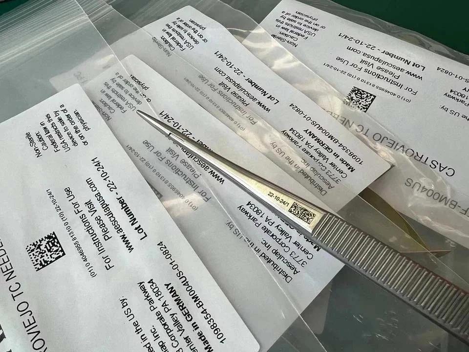 AESCULAP BM004US CASTROVIEJO TC NEEDLE HOLDER 180 MM (18cm)