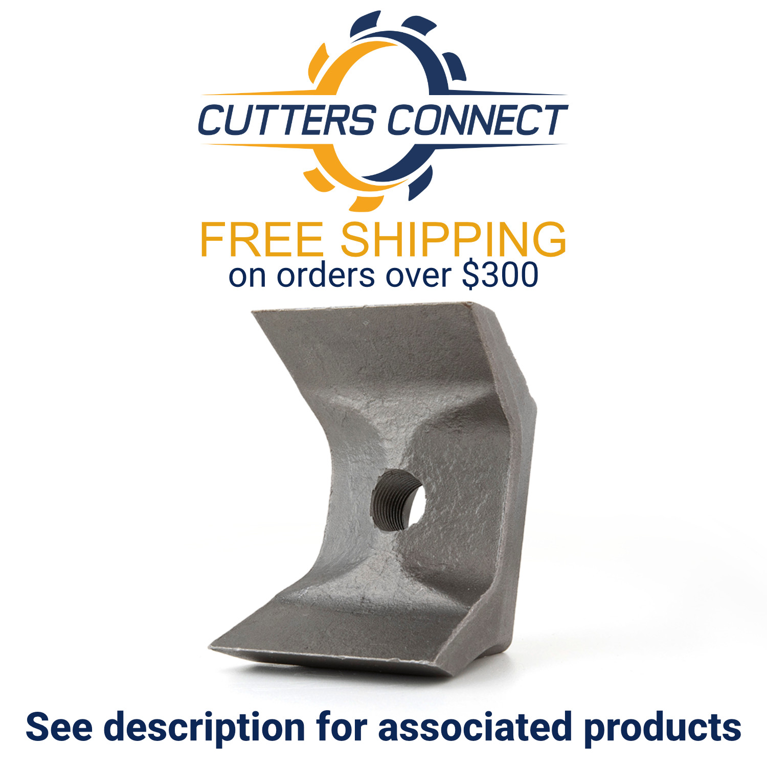 Fecon/John Deere Viking Axe Knife Mulcher Teeth (Blades) & Hardware Kit