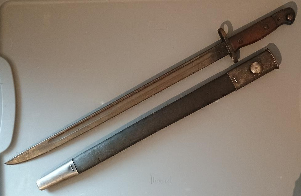 VINTAGE BRITISH MODEL 1907 BAYONET WW1 WILKINSON