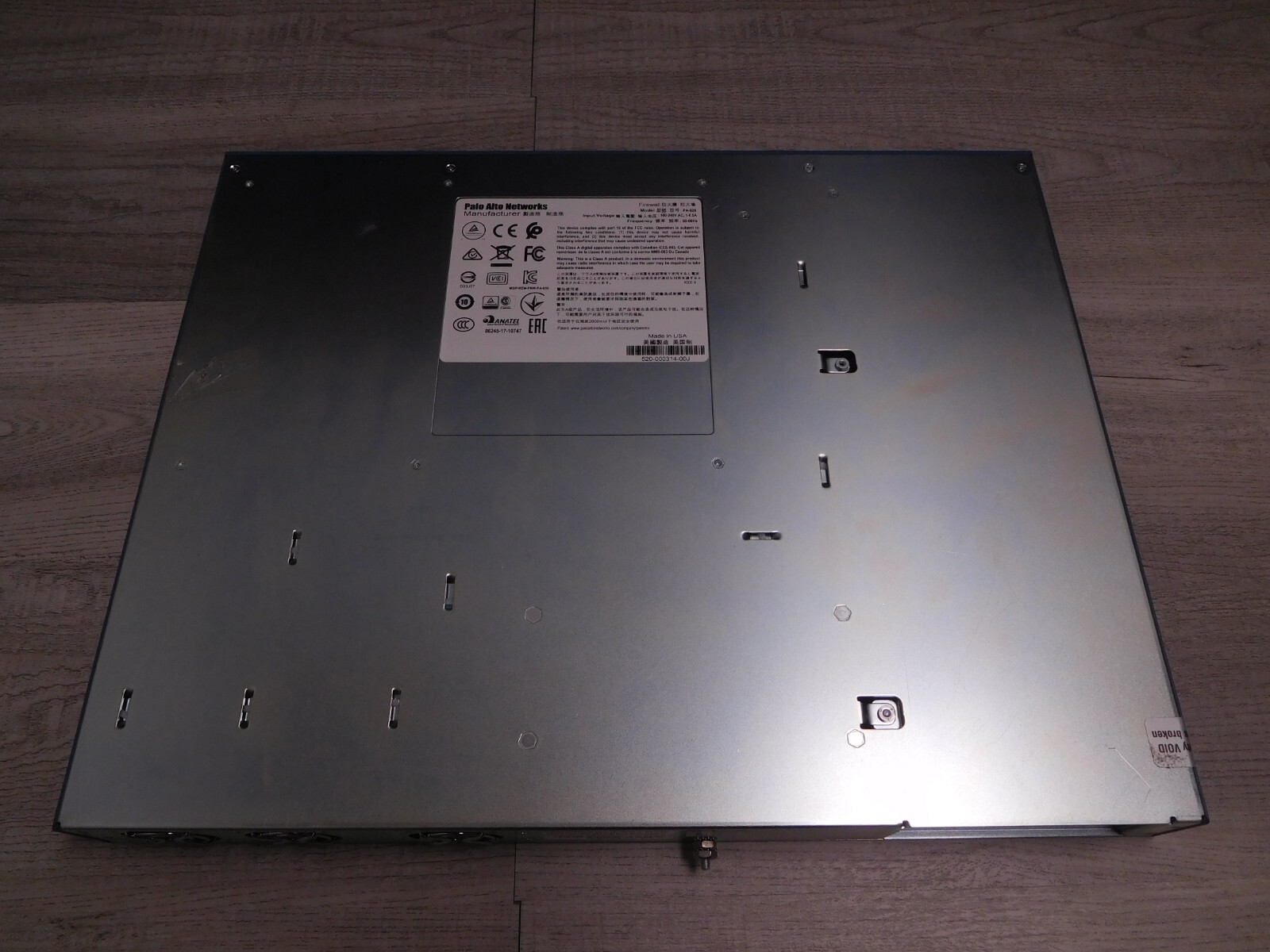 Palo Alto Networks PA-820 12-Port Enterprise Firewall 750-000120-00G