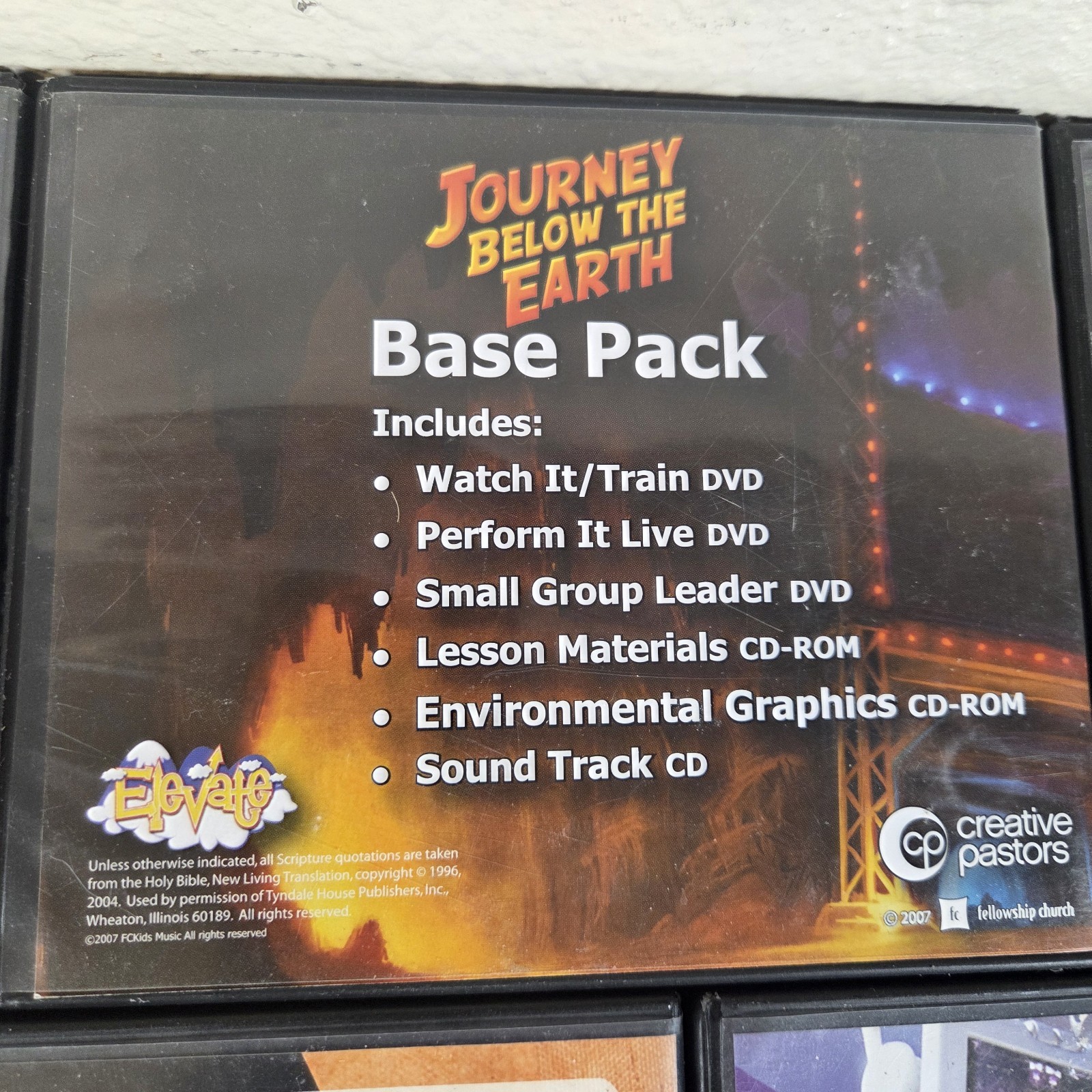 Lot of 7 ELEVATE Creative Pastors Base Packs DVD/CD Church Ministry