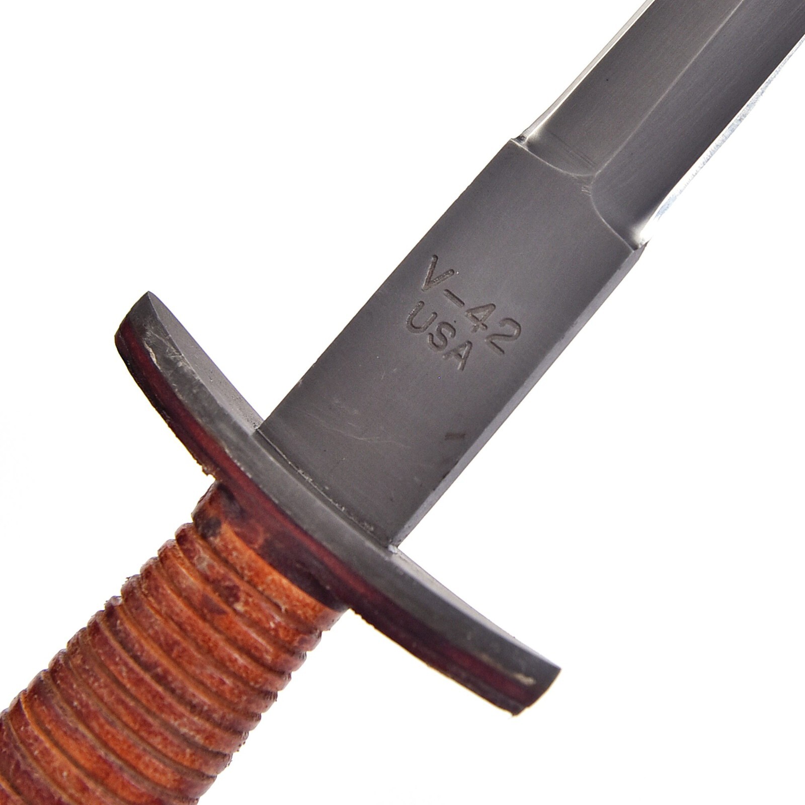 Vintage CASE V-42 Dagger US Special Forces WWII Dagger Knife Double Edge Blade