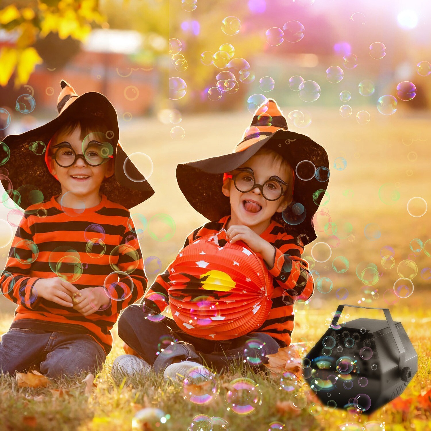 Automatic Bubble Machine Maker Auto Blower DJ Party Stage 5000+ Bubbles /Minute