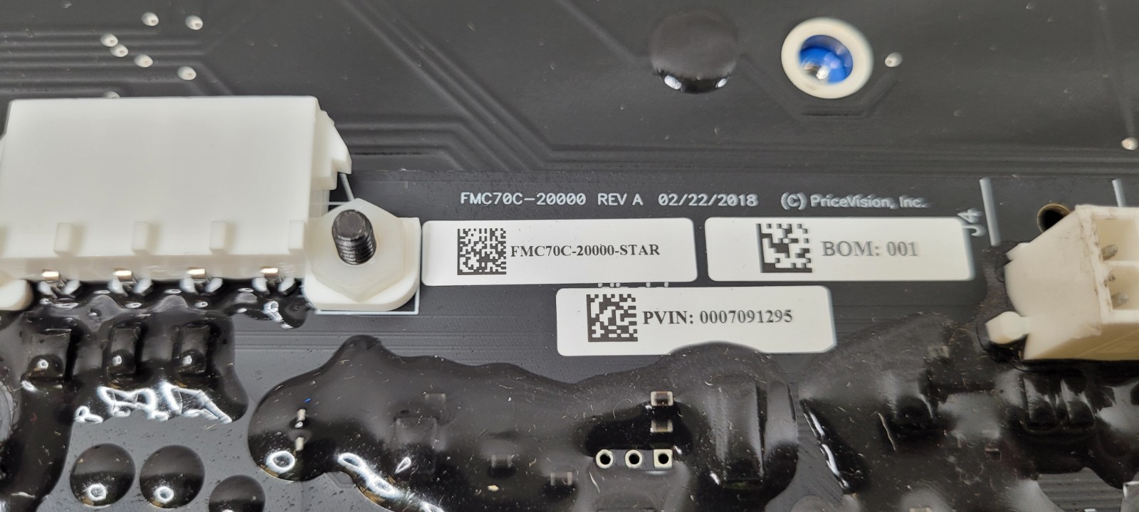 Pricevision LED Fuel Price LED Sign 8 Panel Kit FMD16CTD SEE PHOTOS!