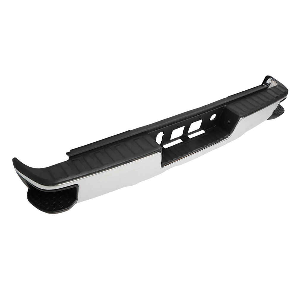 For Chevy Silverado GMC Sierra 1500 2014-2018 Chrome Rear Step Bumper Assembly