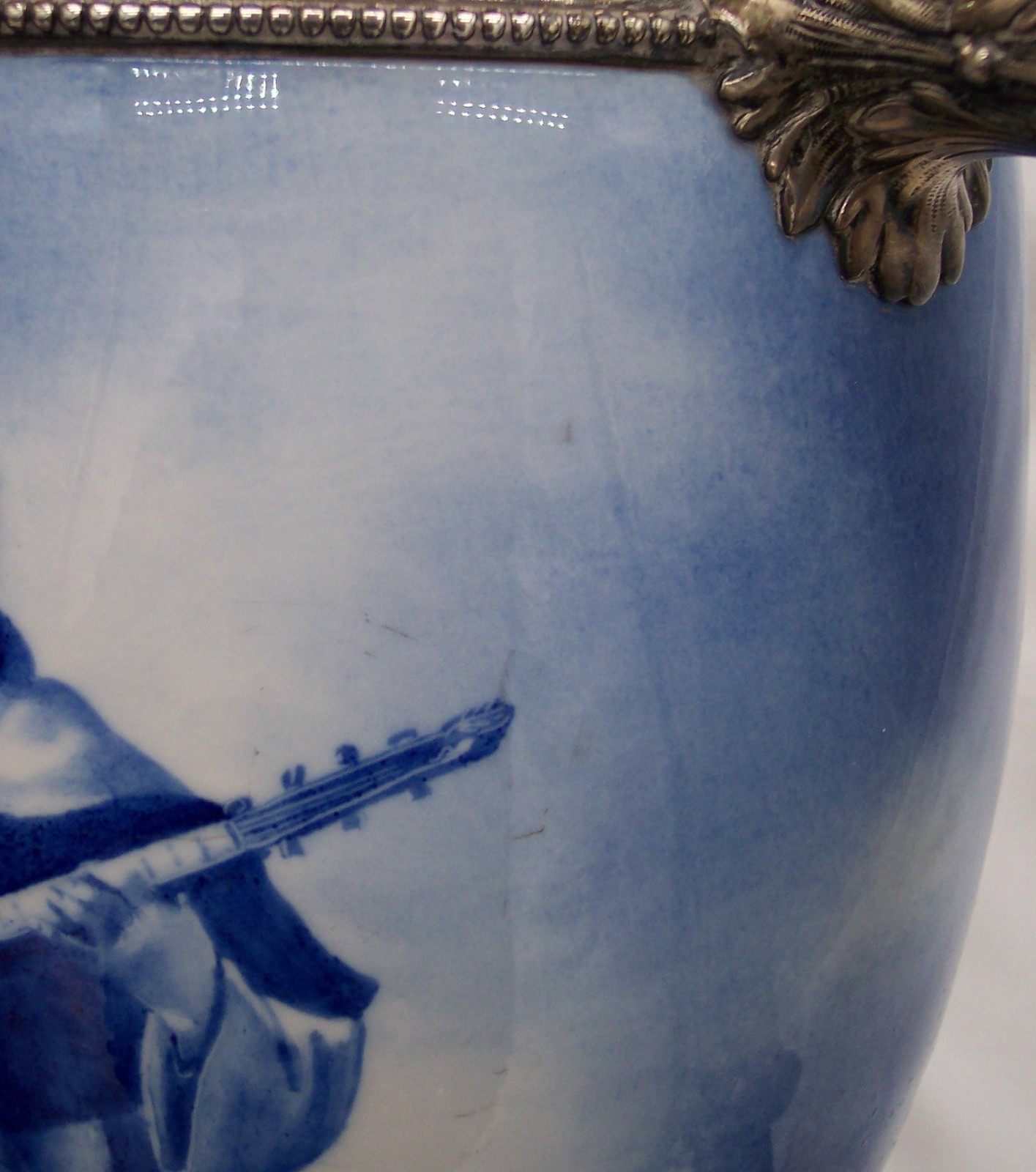 CAC Ceramic Arts Co Lenox Gorham Sterling Silver Loving Cup Stein 5 1/2 Pint