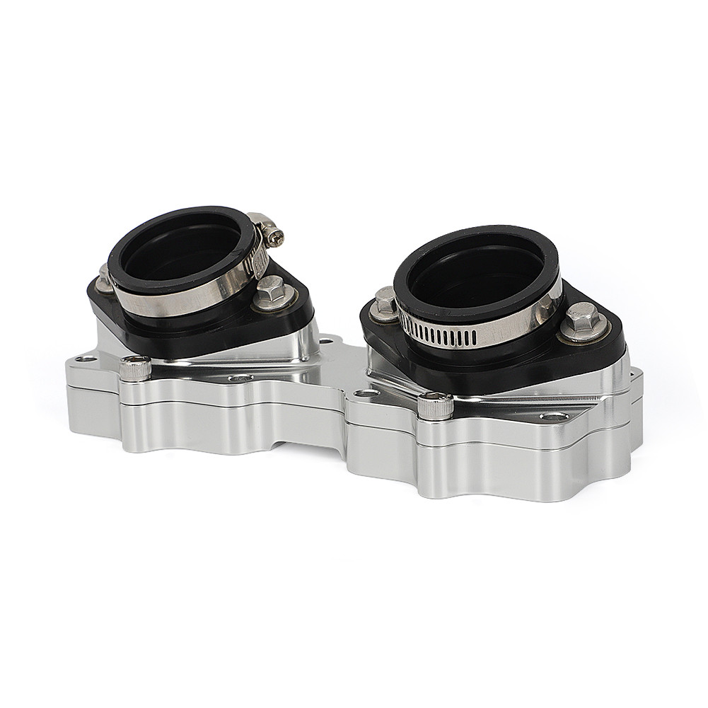 FOR Yamaha Banshee 350 YFZ350 ATV Billet Intake Manifolds Boots 33 34 35mm Carbs