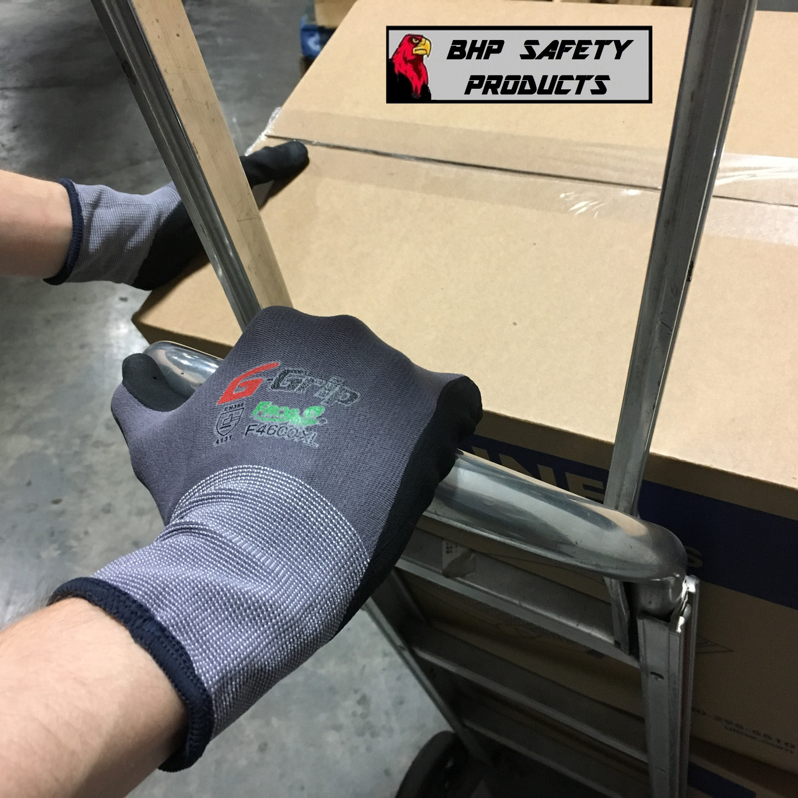 G-Grip Work Gloves Foam Nitrile Micro Foam-Palm Coated F4600 (144 PAIRS / CASE)