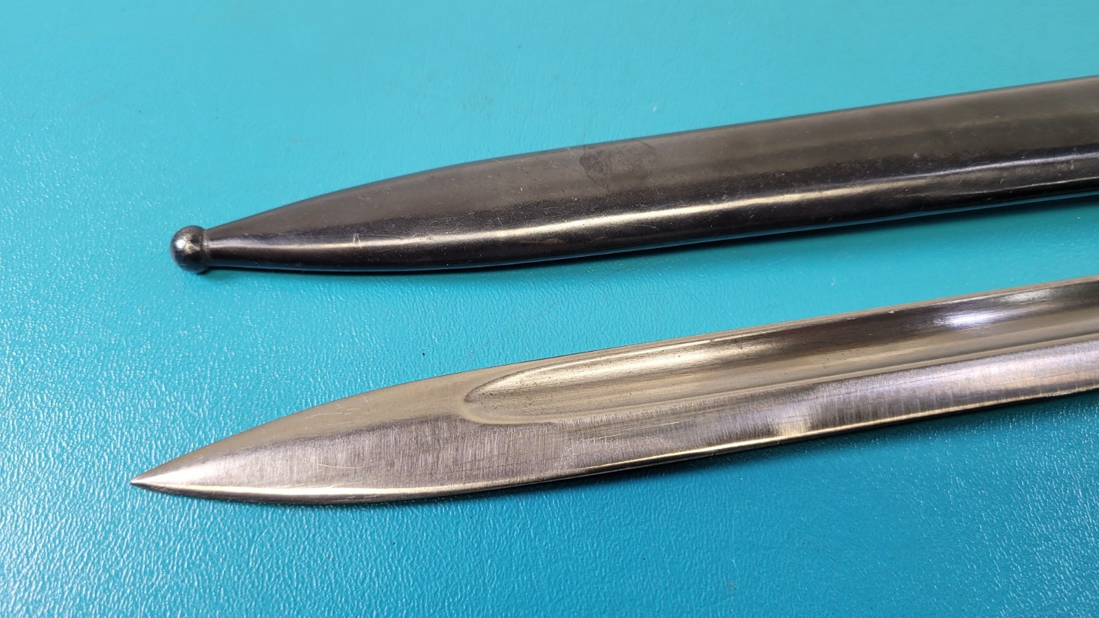 WWII Czechoslovakia Czech Rifle Bayonet + Scabbard CSZ 23 TR994