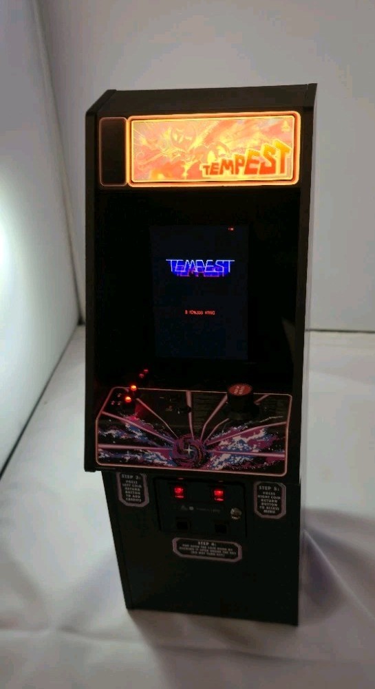 New Wave Toys Replicade Tempest 1/6 Scale Arcade Machine - Complete