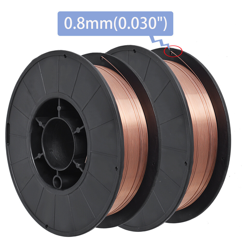 MIG Welding Wire Mild Steel Spool ER70S-6 .023" .030" .035" .045" Dia