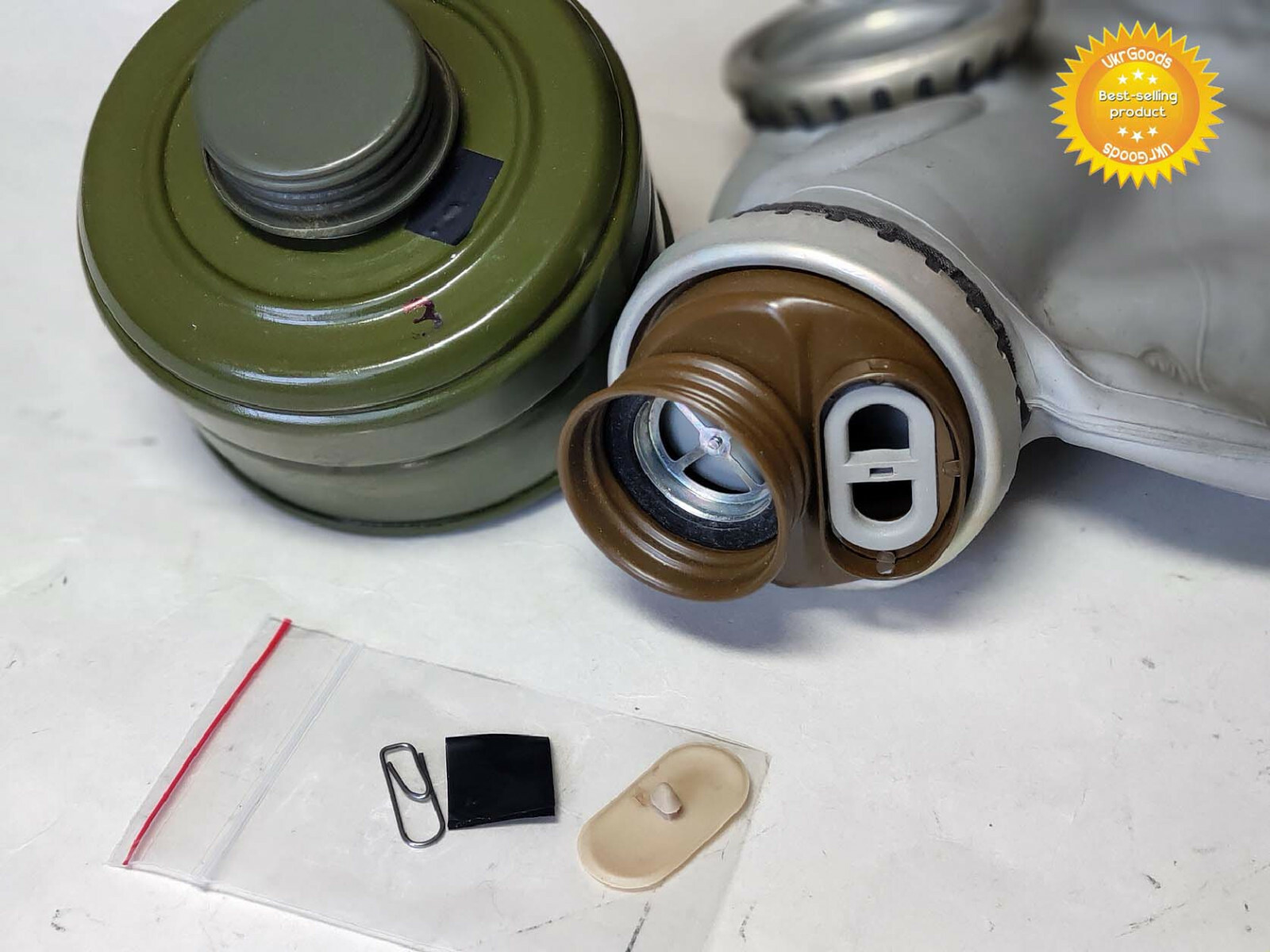 Cosplay Hose Black Gas mask GP-5 Size-3 Large Soviet USSR Military FULL SET