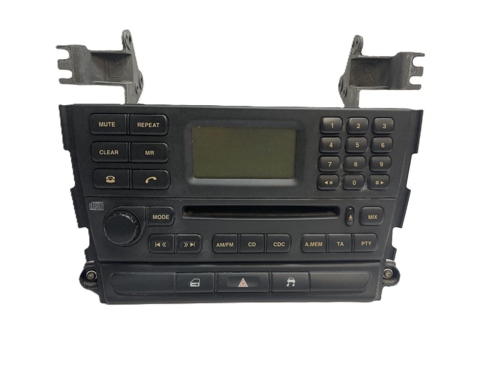 2003 JAGUAR S TYPE RADIO RECEIVER from VIN M45255 (AM-FM-stereo) CD player OEM