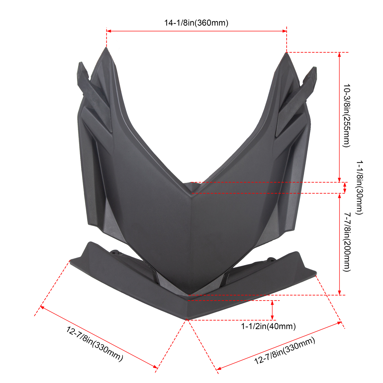 Front Deflector lid kit For Sea-Doo 14-20 Spark 2017-2020 TRIXX fit 295100870