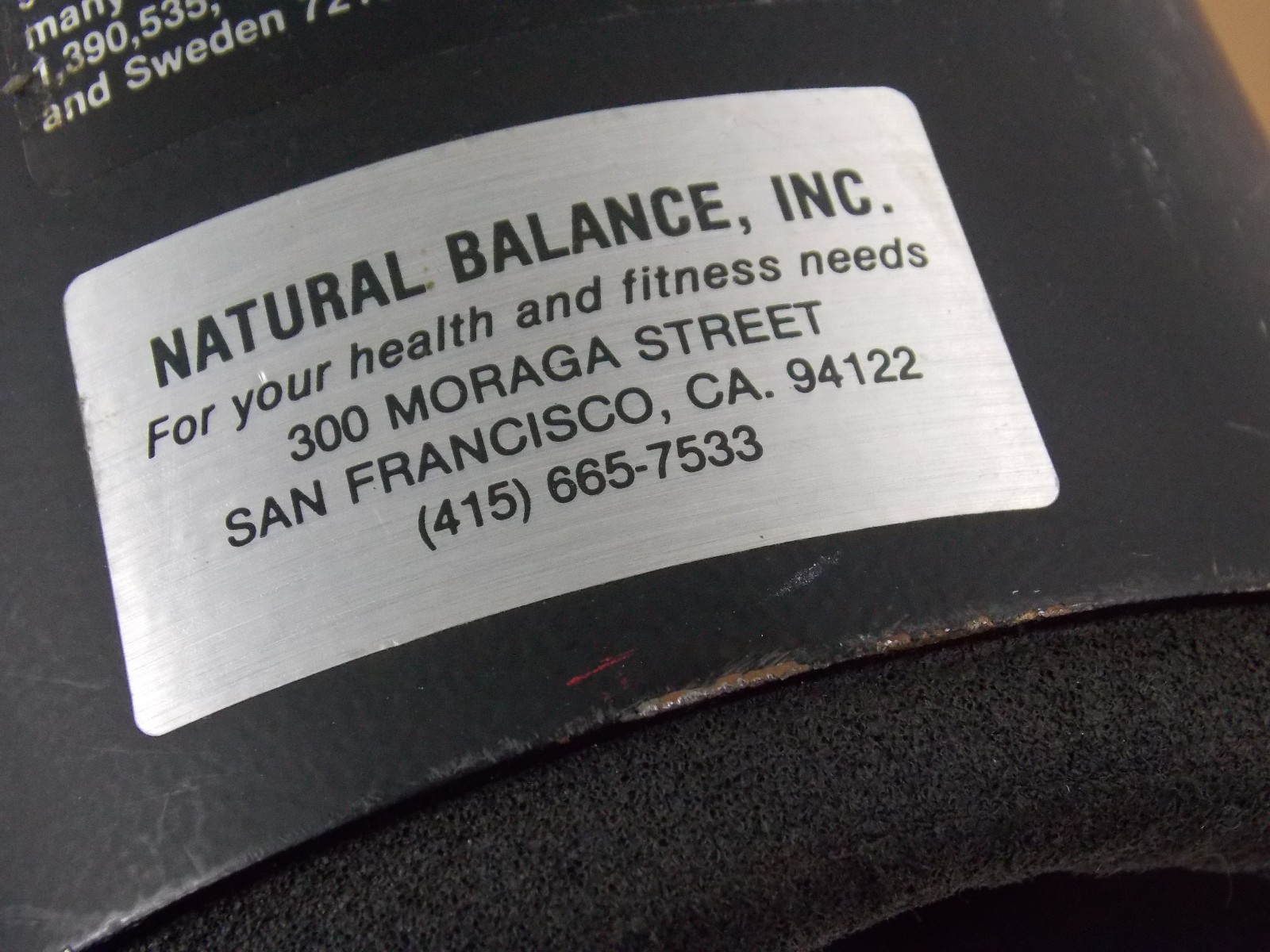 1980’s Gravity Guiding System Metal Inversion Boot Ankle Holder 1 ONE BOOT ONLY