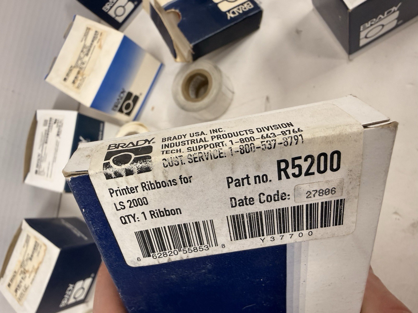 LOT OF BRADY WIRE MARKERS CLIP-SLEEVES, LABELS AND MORE BIG LOT--NEW