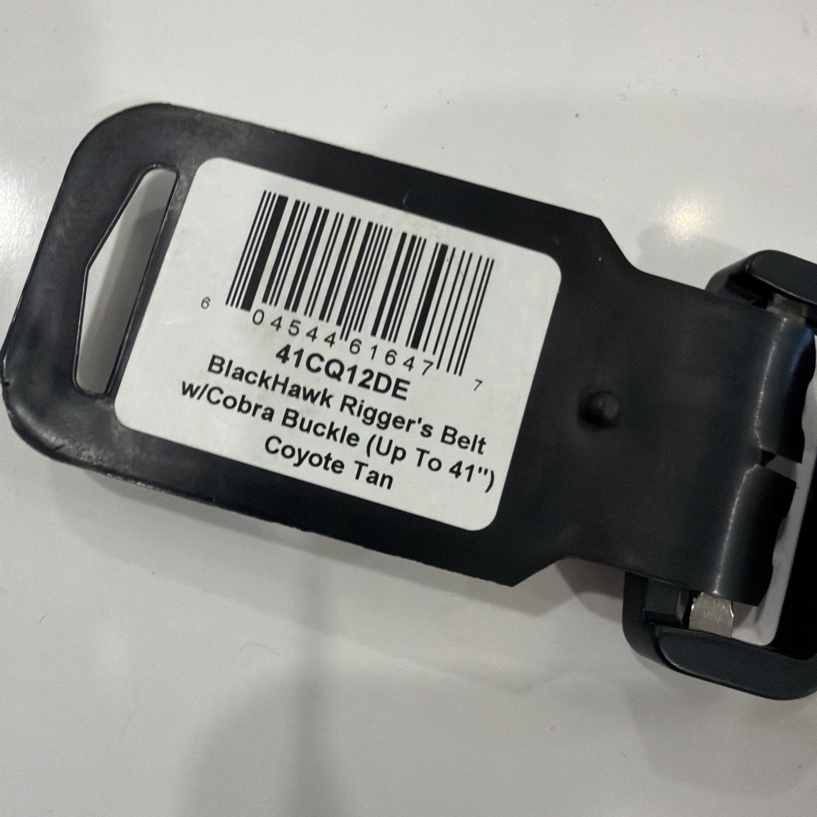 Blackhawk Rigger's Belt Cobra Buckle 1.75" Medium Coyote Tan