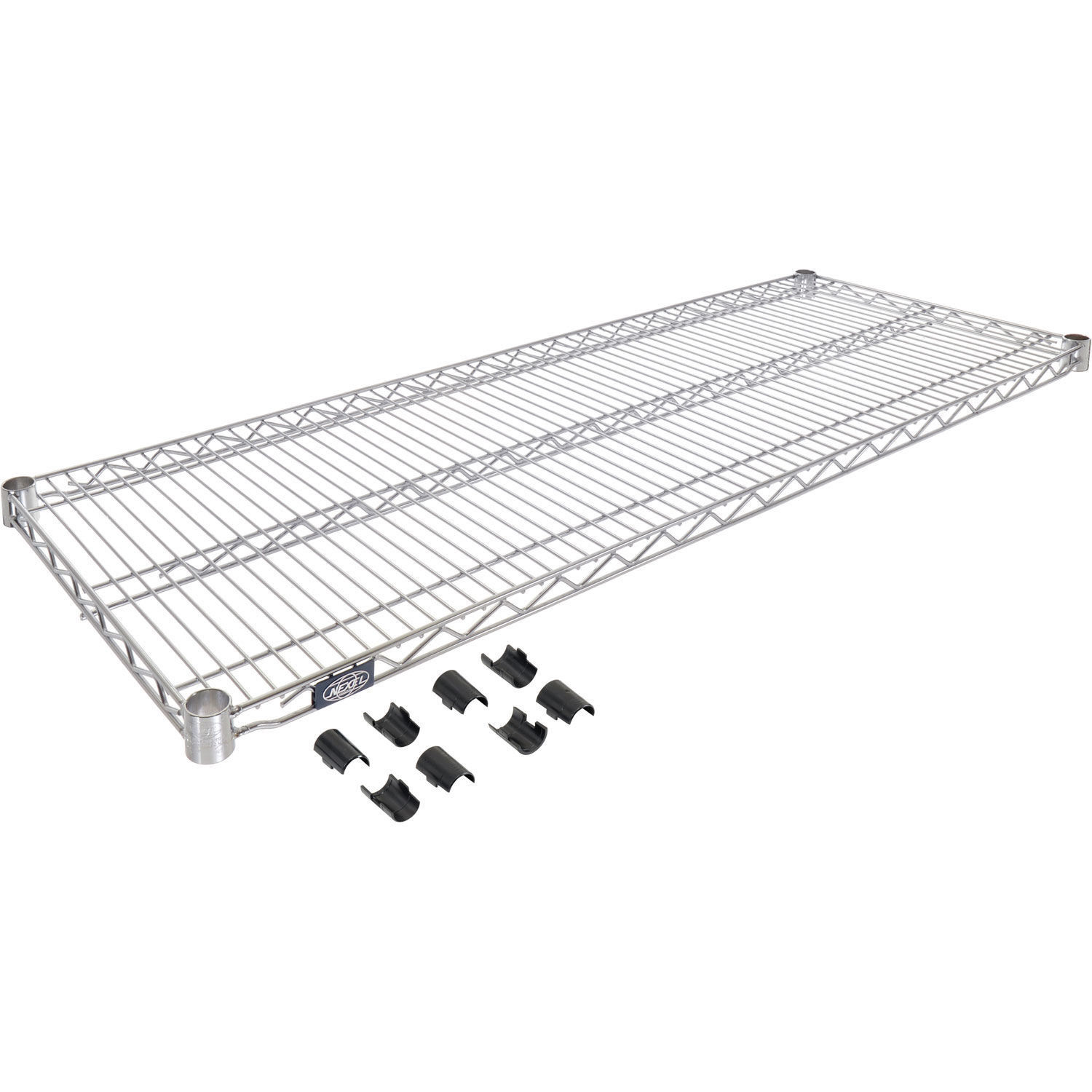 Nexel Stainless Steel Wire Shelf 72"W x 30"D 1/Pack