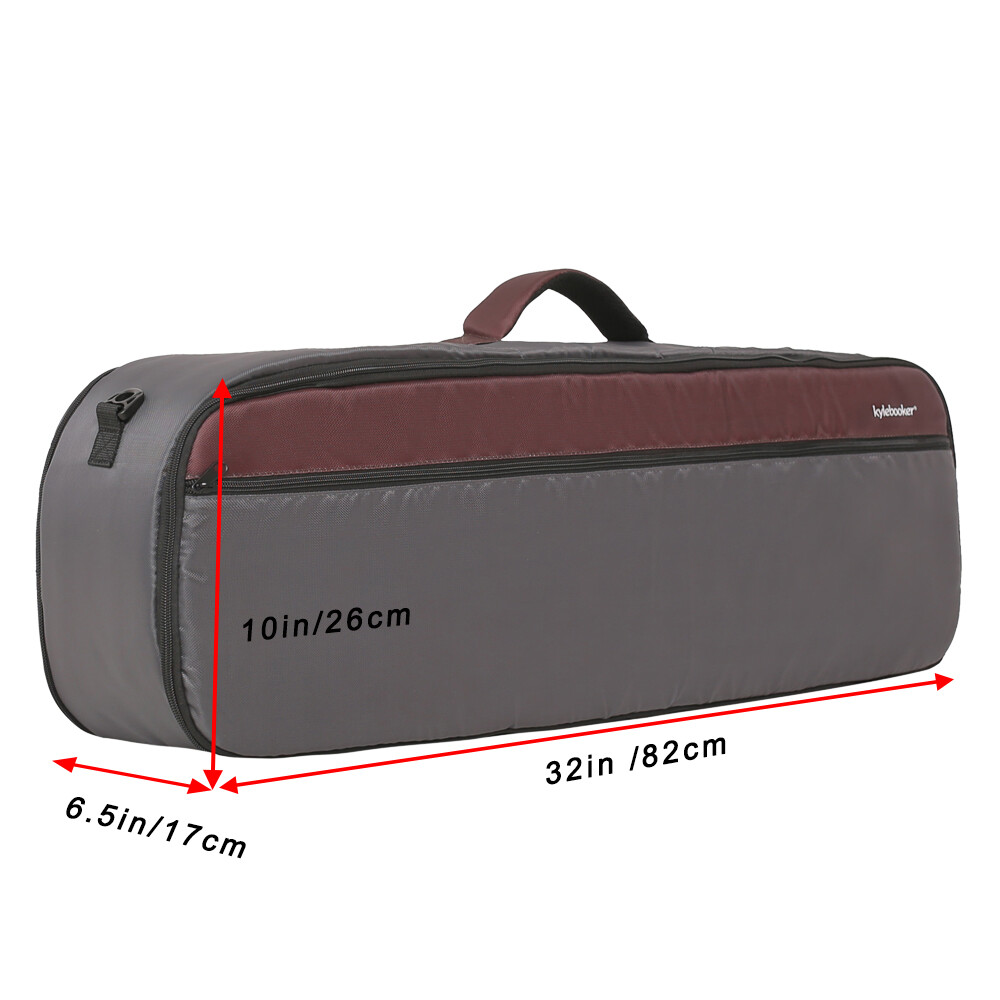 Fly Fishing Rod Travel Case Rod and Reel Organizer Storage Bag Multi-Function
