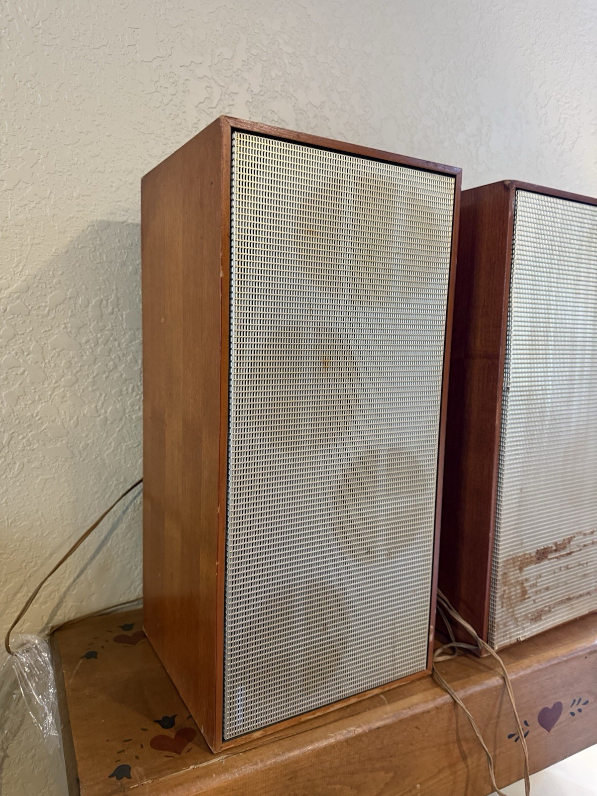 Vintage Isophon HSB 30/8 Stereo Speakers Pair Made In Germany