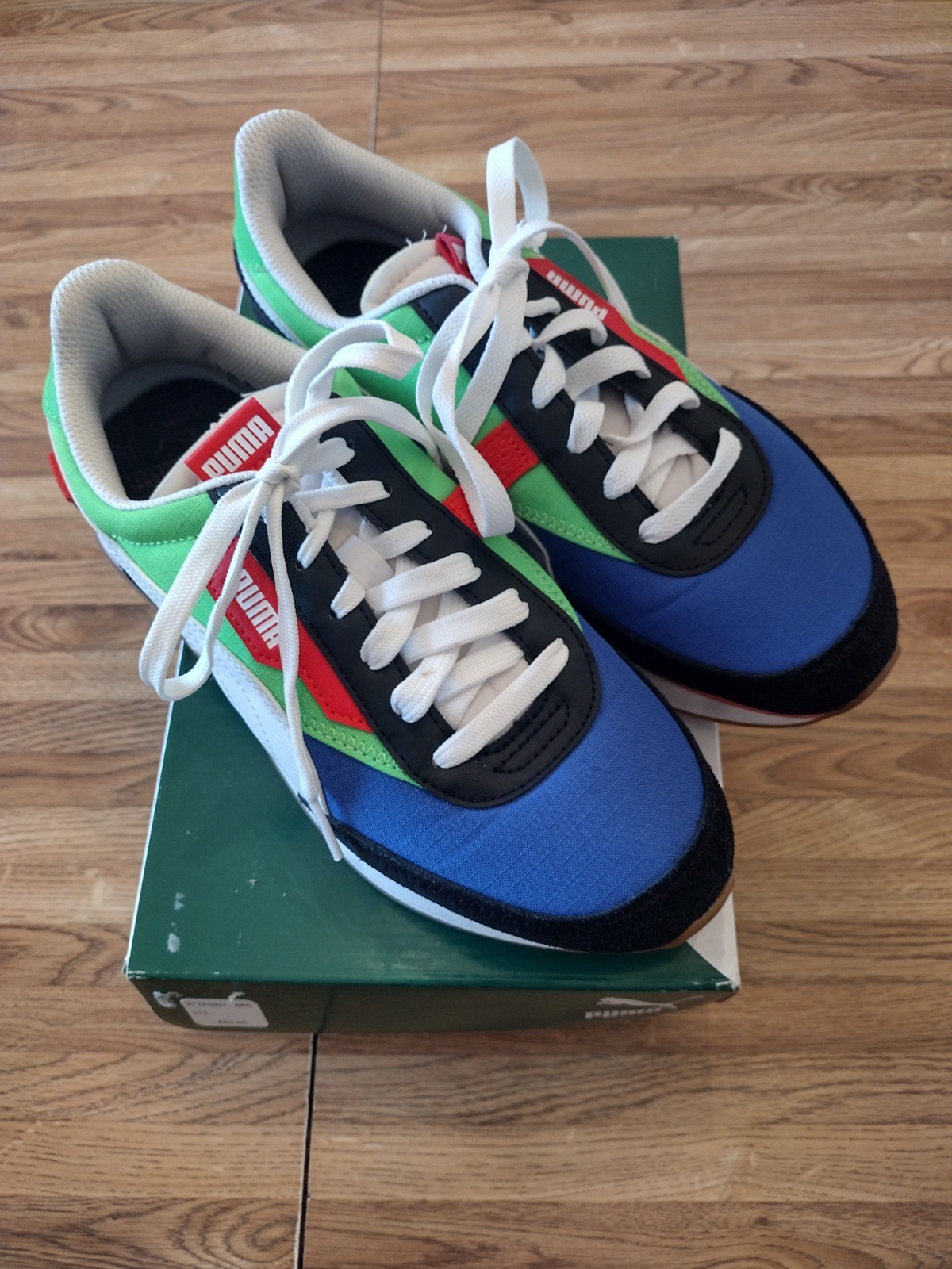 Puma 372916 01 Future Rider Stream on Jr. Size 6C  Multicolored Sneakers