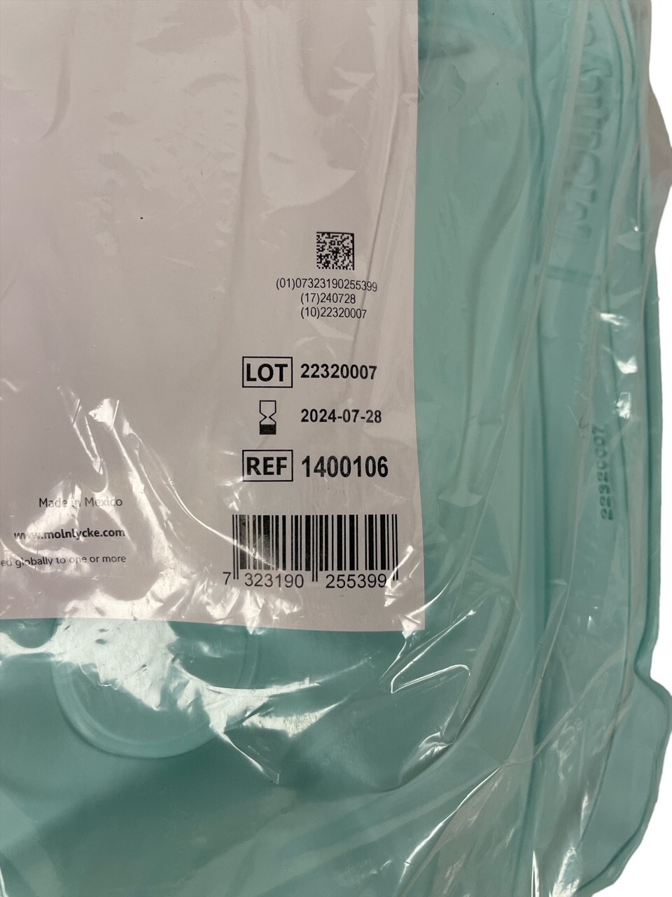 NEW Sealed Molnlycke Static Air Adult Seat Cushion 21" x 20" 1400106 Blue Green