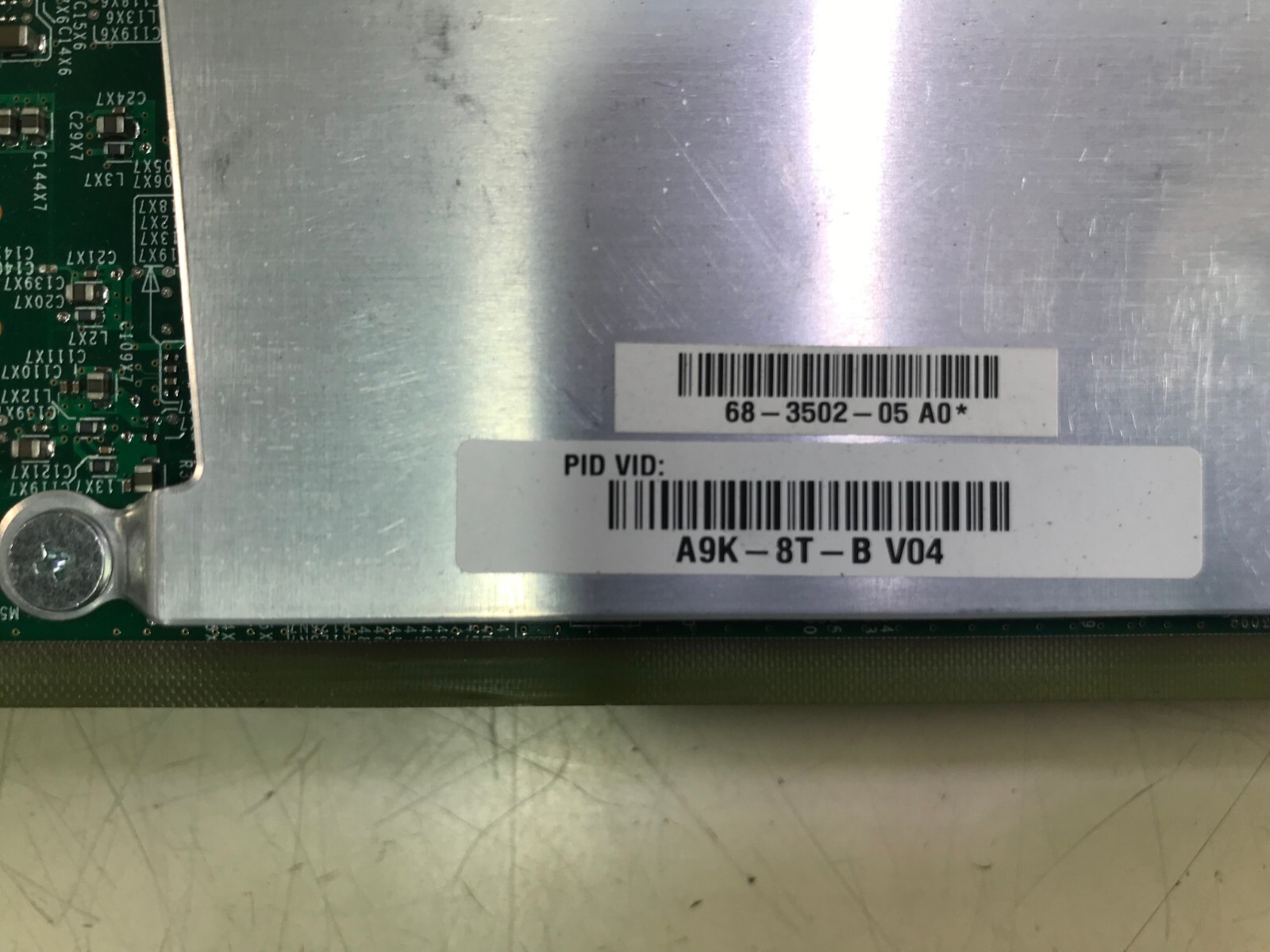 CISCO A9K-8T-B 8 PORT XFP 10 GIGABIT ETHERNET MEDIUM QUEUE LINE CARD IPU3AT4CTD