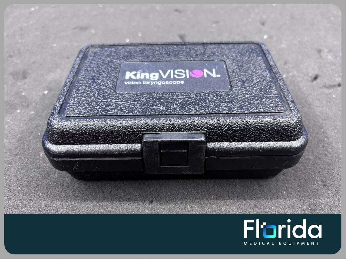 Kingvision Video Laryngoscope Set With Case And Batteries Bundle