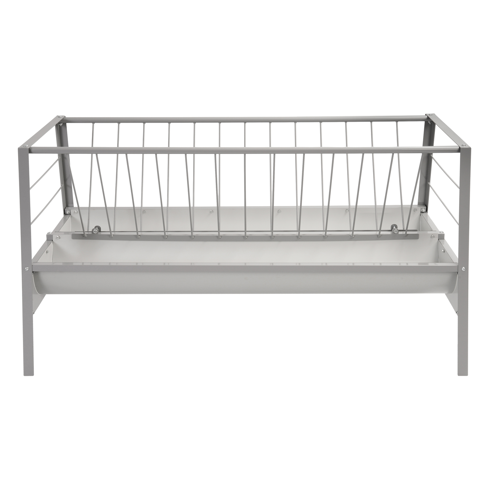 Heavy Duty Steel 77 Gallon Pasture Hay Feeder For Goats, Sheep, Miniature Horses