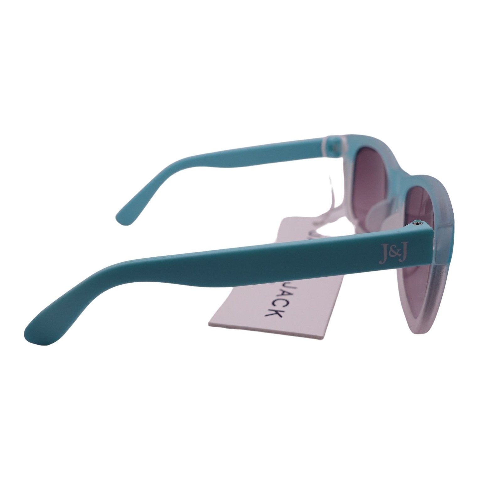 NWT Janie And Jack Ombre Sunglasses Newborn 0-2 Years Turquoise Blue Clear