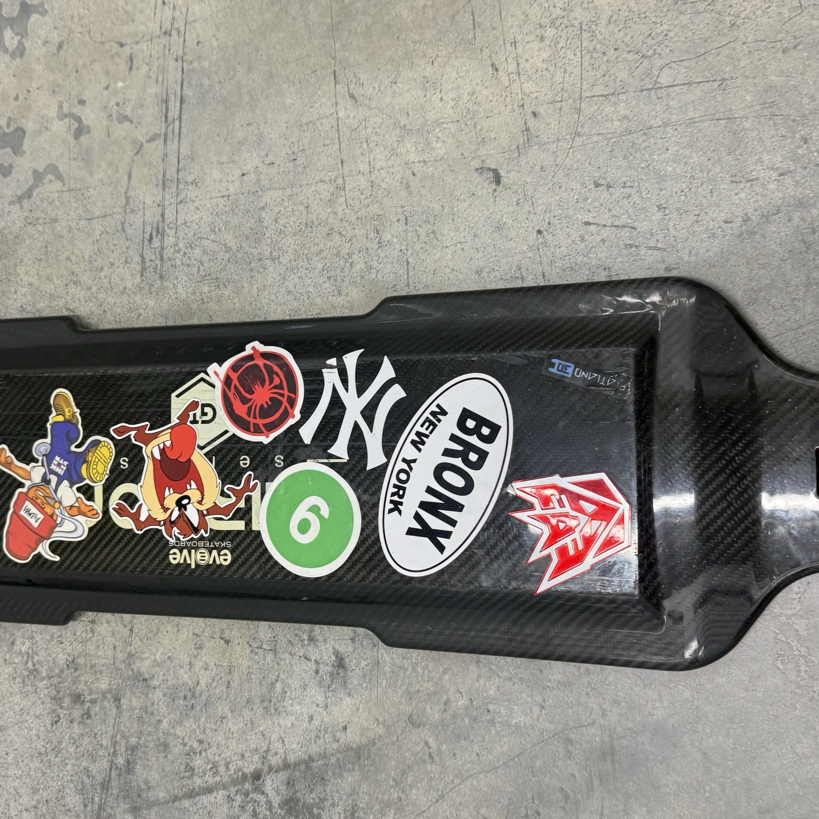 Evolve GT Carbon Electric Skateboard W/ Charger - As Is