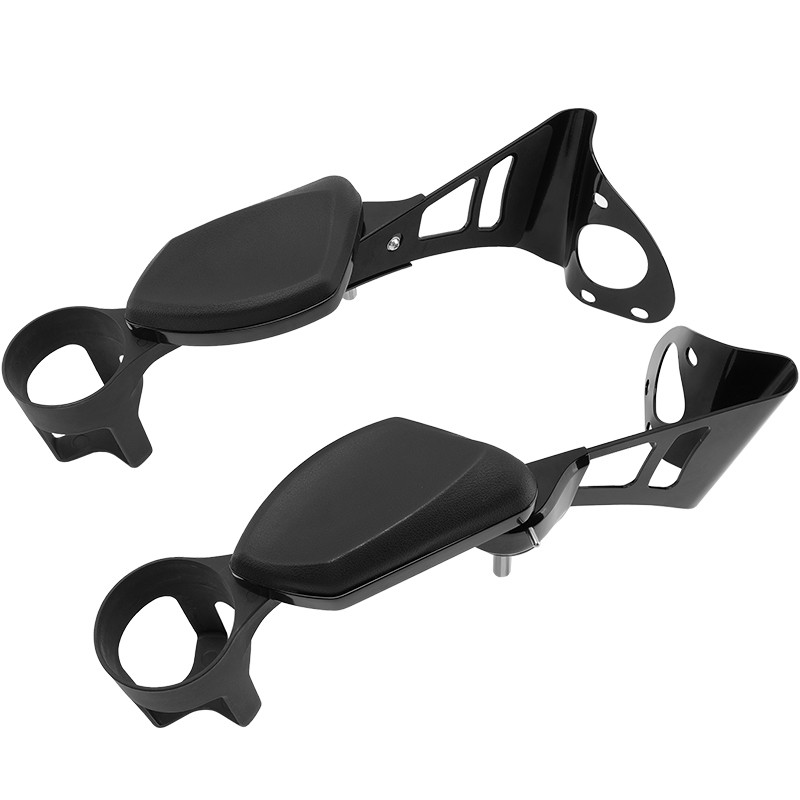 Rear Passenger Arm Rests W/Drink Holder For Harley Touring FLHTCUTG 2014-2023