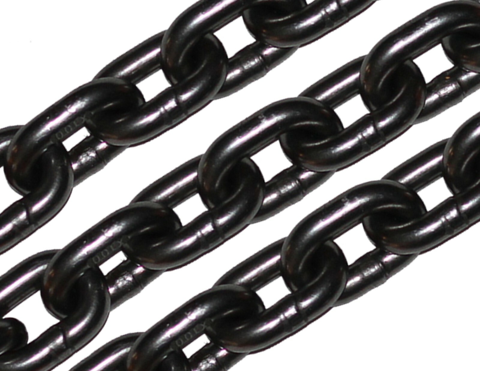 3/8" x 10' Grade 100 Lifting Chain Alloy Steel Industrial Strength 8,800 lbs