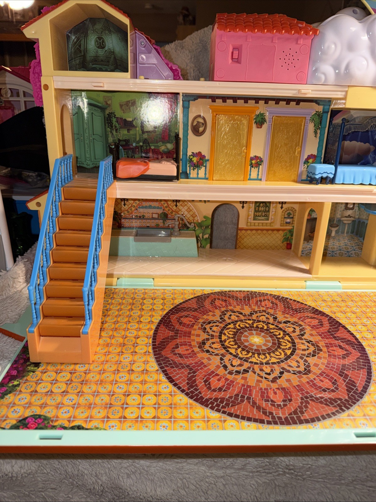 Disney Encanto Magical Casa Madrigal House & 2 Rooms Playsets W/Accessories