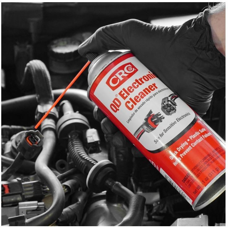 Electronic Contact Cleaner Spray Best Quick Drying Fix CRC QD Corrosion Debris11