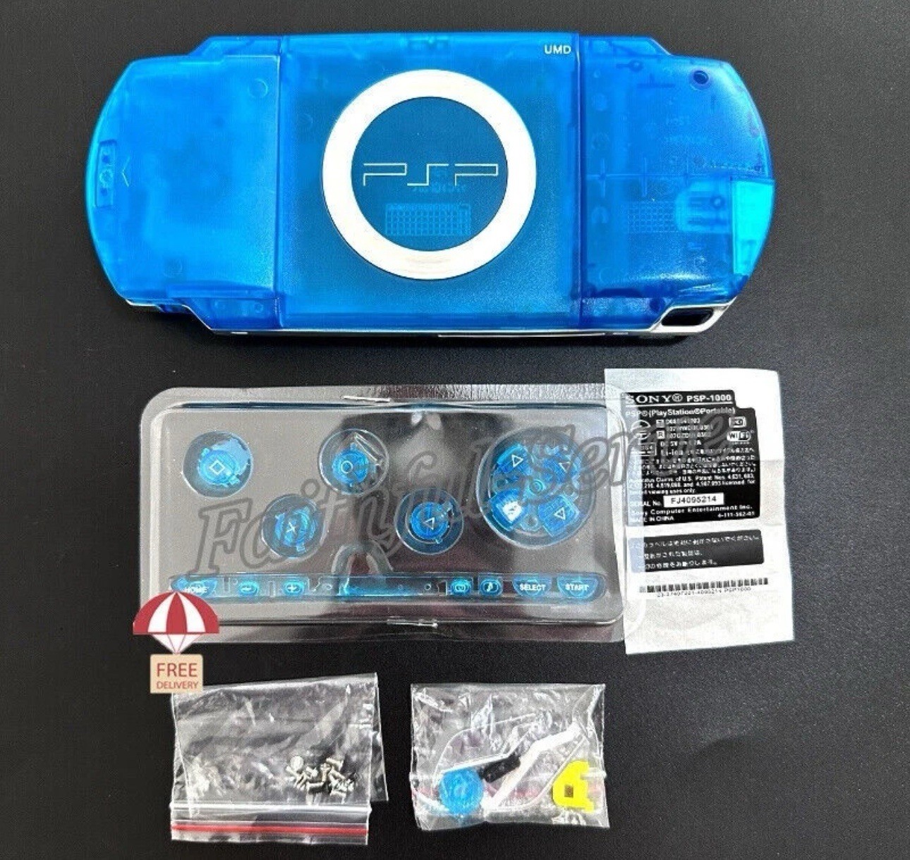 New PSP 1000 Replacement Full Housing Shell Case Cover with Buttons