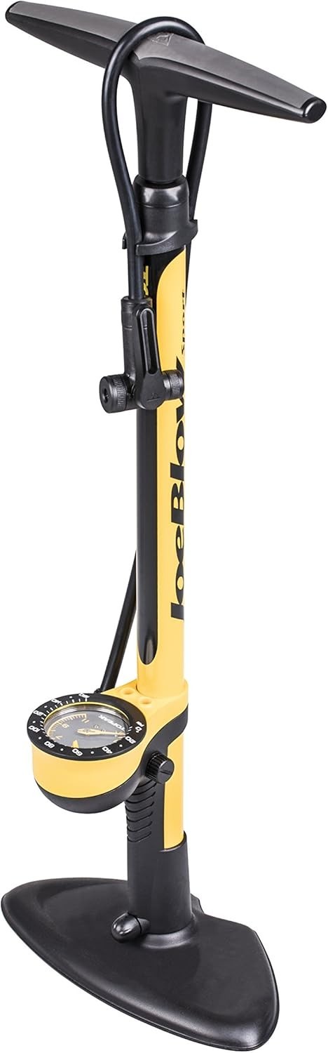 Topeak Joe Blow Sport III Bike Floor Pump Twin Head Tire Gauge 160 PSI TJB-S6