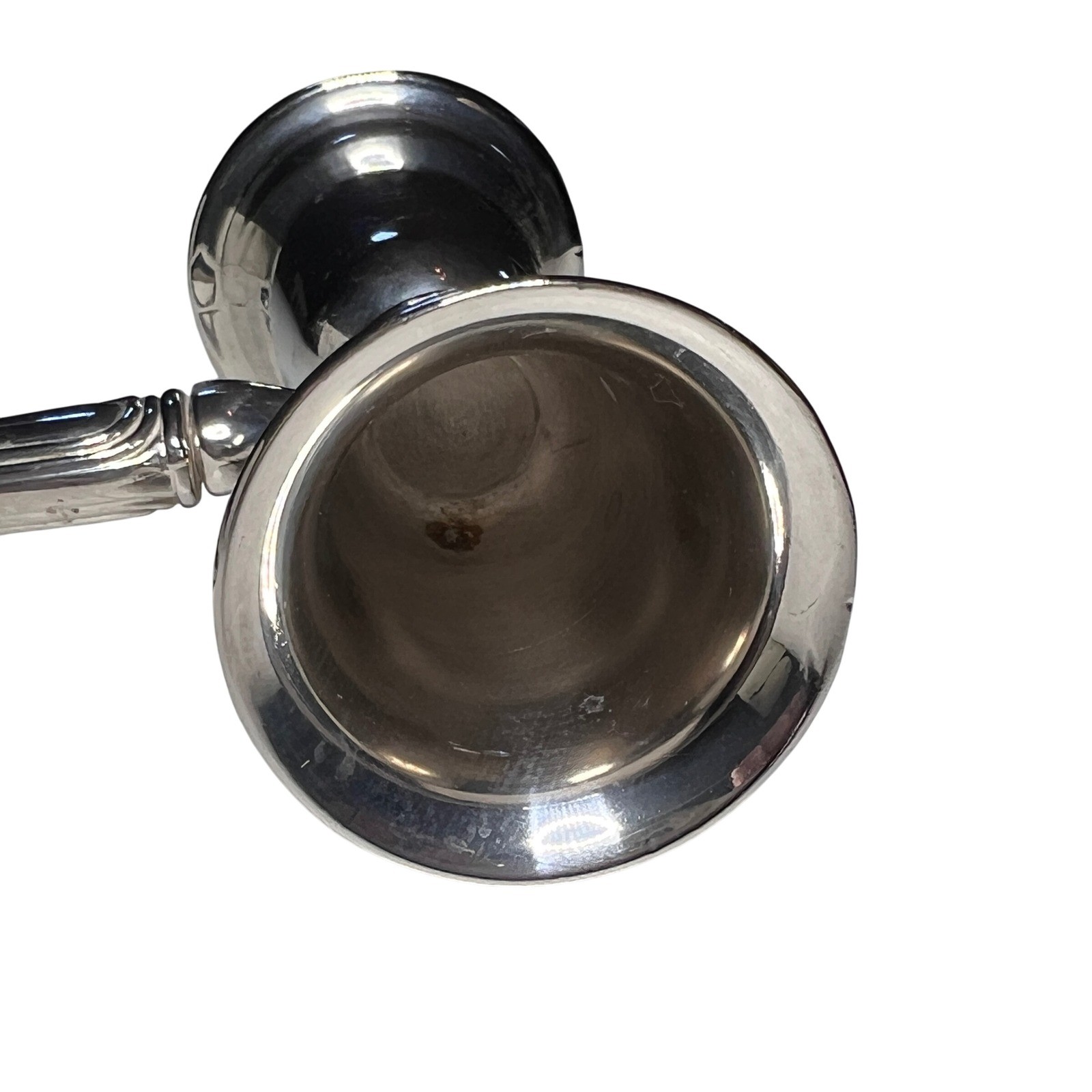 Wallace Silversmiths Silverplate Handled Double Cocktail Jigger Bartender Tool