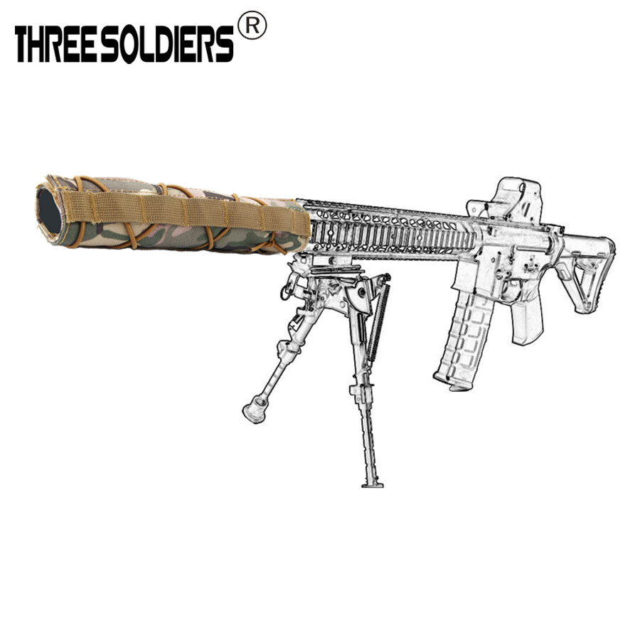 Militaries Silencers Protective Cover Tactical Suppressor Mirages Heat Shields