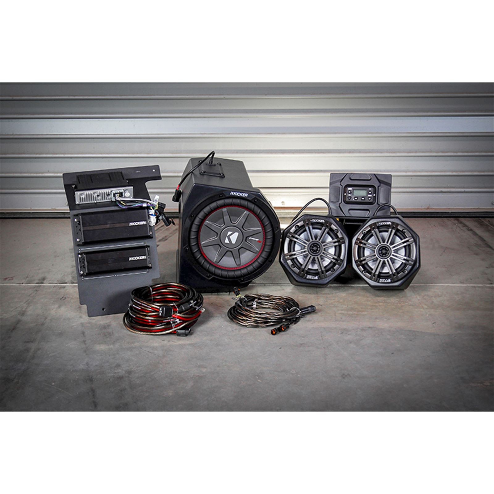 SSV Works 3 Speaker Kicker Kit for Polaris General GN-3K