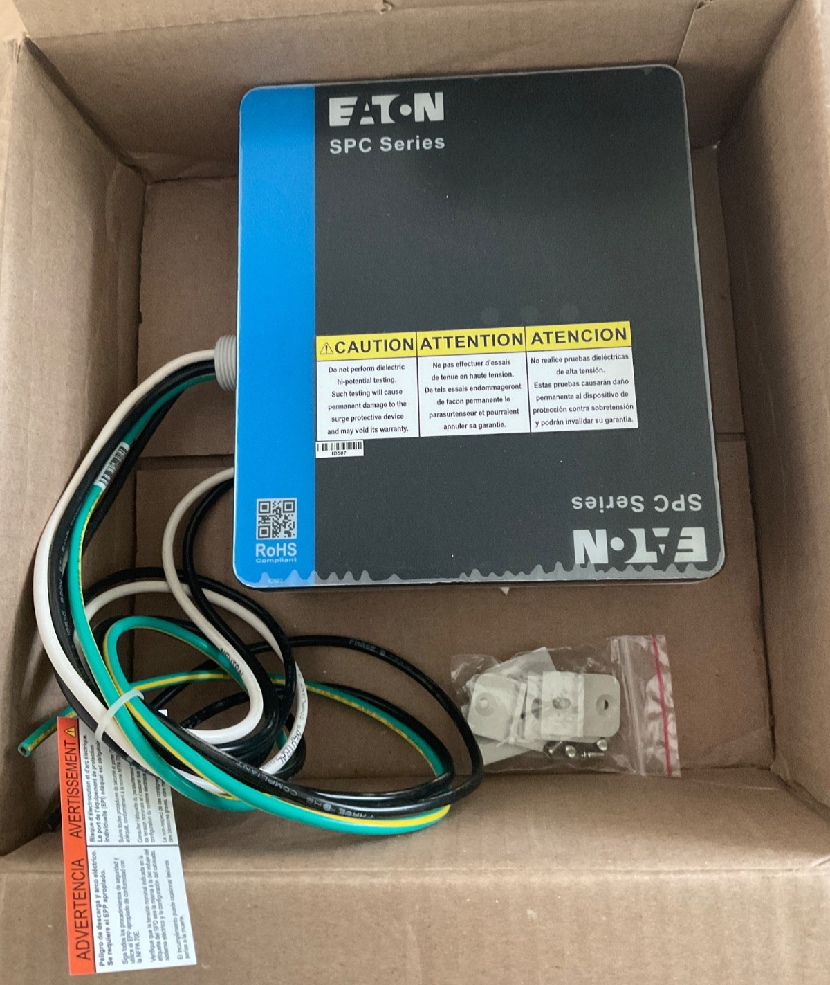 Eaton SPC200480Y1P Surge Protective Device 200KA 480Y/277V 3ph Type 4X Enclosure