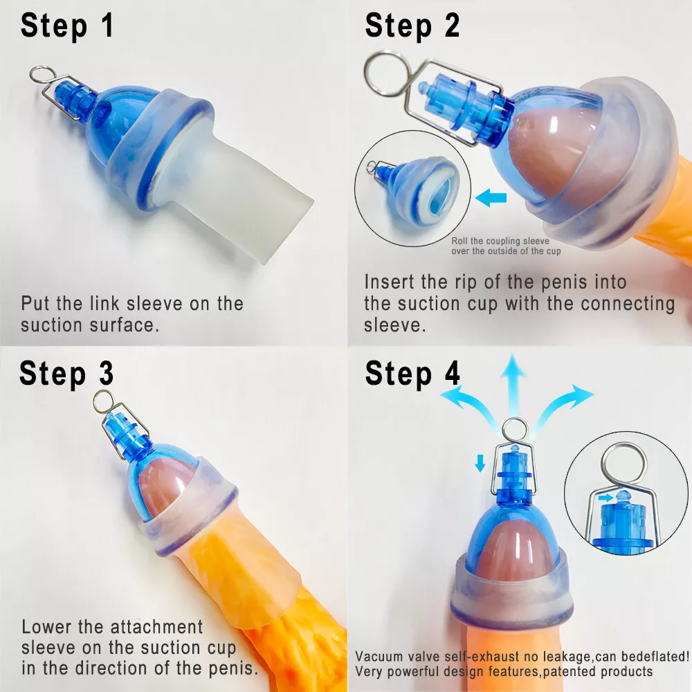 Male Extender Penis Stretcher Enlargement Vacuum Cup Enhancement Hanger Supply