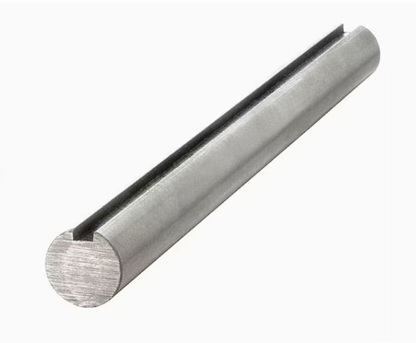 Keyed shaft, 3/4"Dia  X 24"Long, CS Grade 1045, 3/16" x 3/32" key way