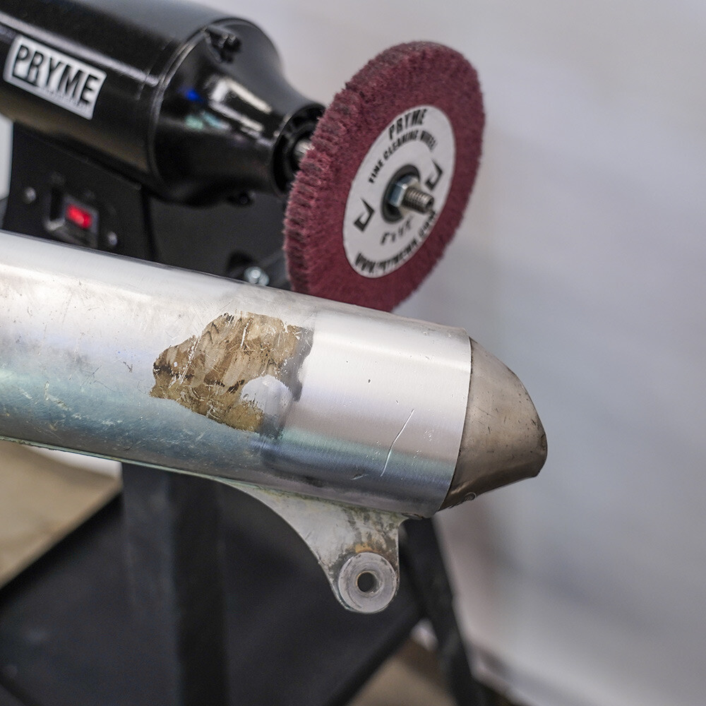 (3) 6" Fine Cleaning Wheels 400 Grit | Scotch Brite Buffing Polishing Buff Pad