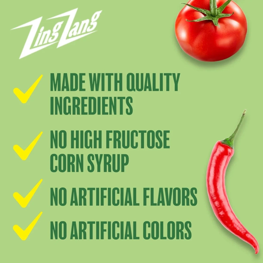 Zing Zang Bloody Mary Mix, Non-Alcoholic Cocktail Mixer, 1.75L Bottle