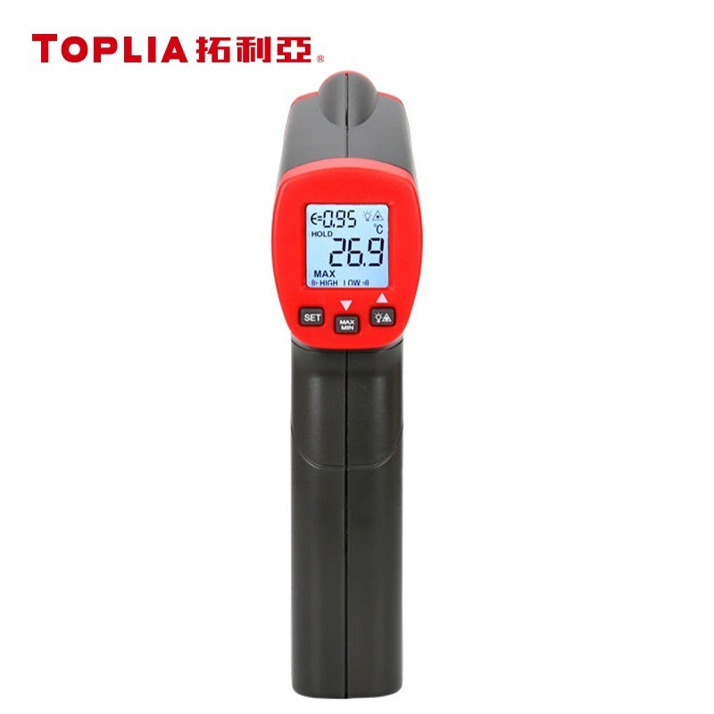 Infrared IR Digital Thermometer Non-contact Temperature Gun 400°C Toplia TM300S