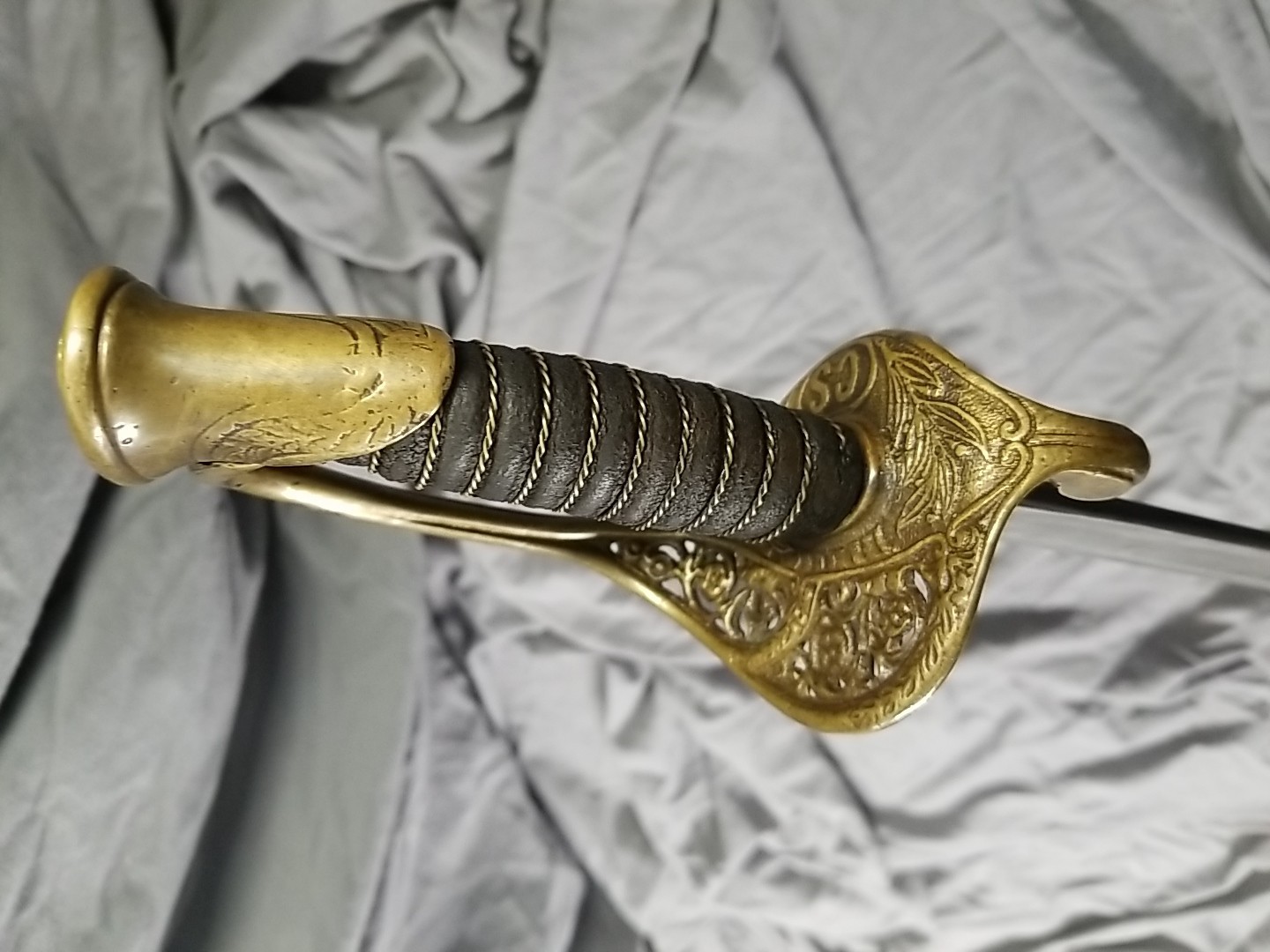 Leech & Rigdon Confederate Foot Officers Sword Civil War