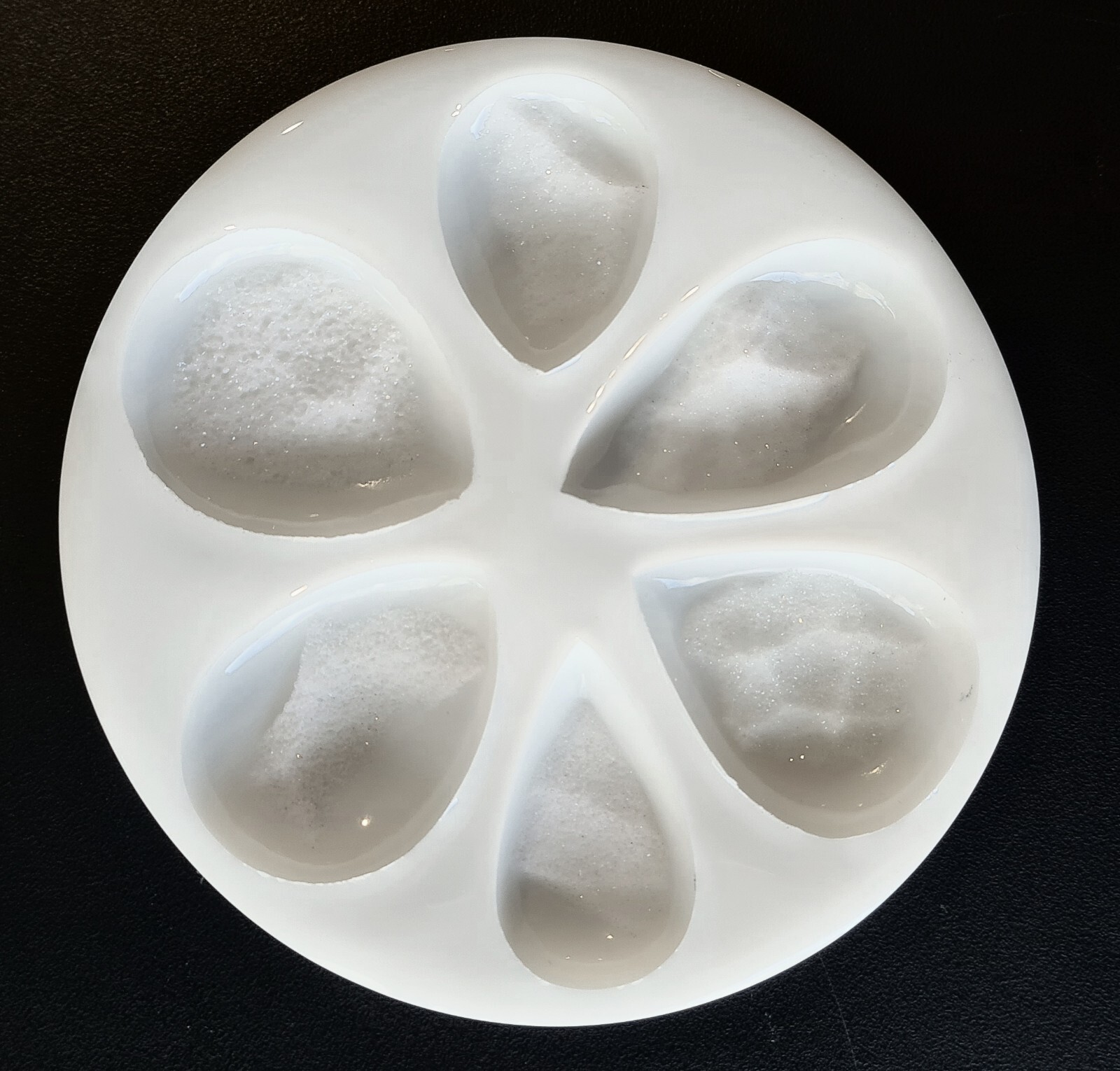 SIX Druzy Teardrop Pendant Silicone Mold AU