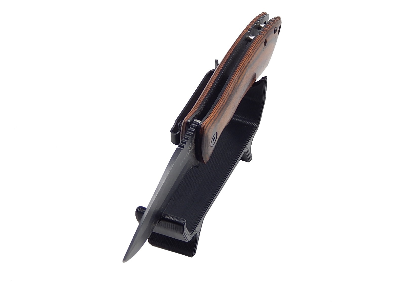 Single Knife Display Stand Rack Holder For Medium - Large Knives Holds One Blade