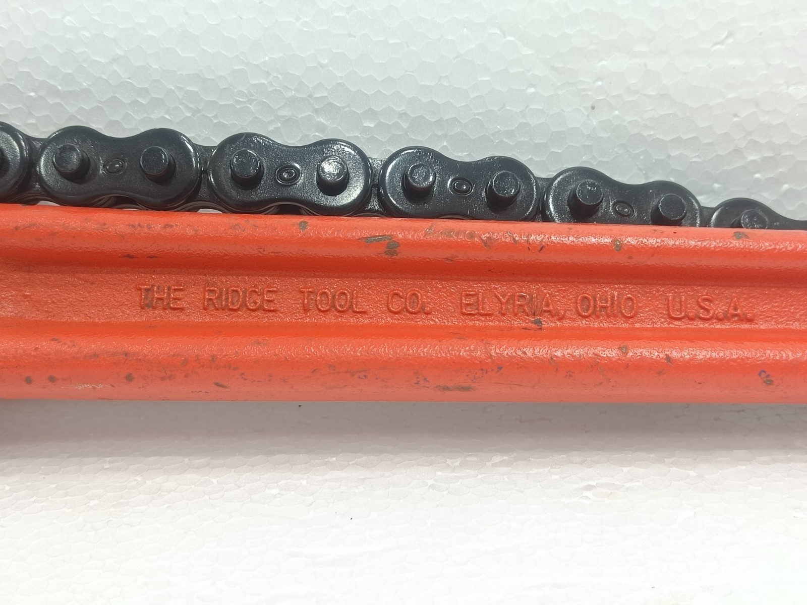 RIDGID C-36 CHAIN PIPE WRENCH 4 1/2 IN CAPACITY MODEL 31330 USA MADE FAST SHIP